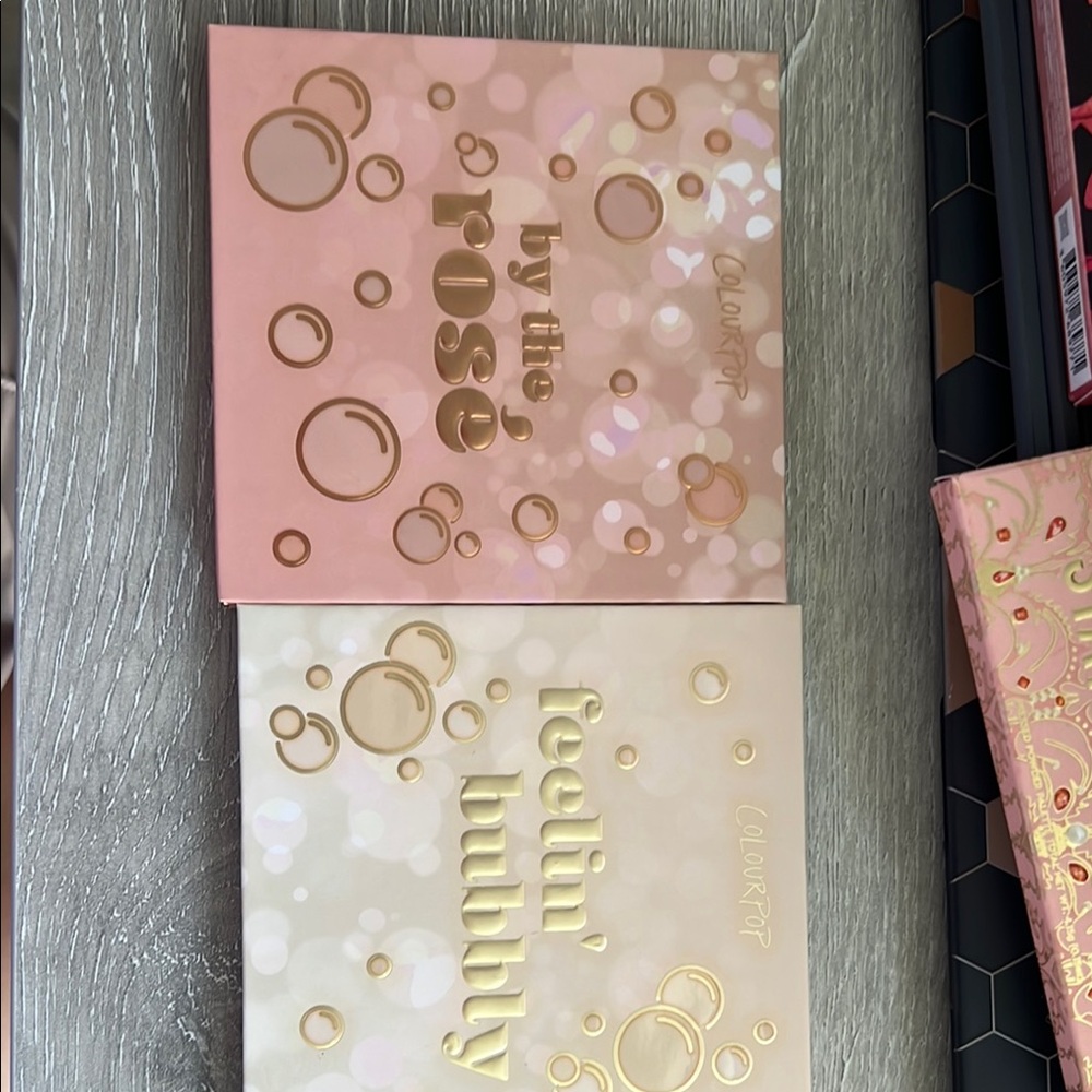 ColourPop Eyeshadow Palette Set - Pink and Cream